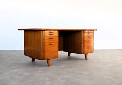 Vintage XL Desk by Gunnar Ericsson, Teak Wood, Swedish Design, 1960s