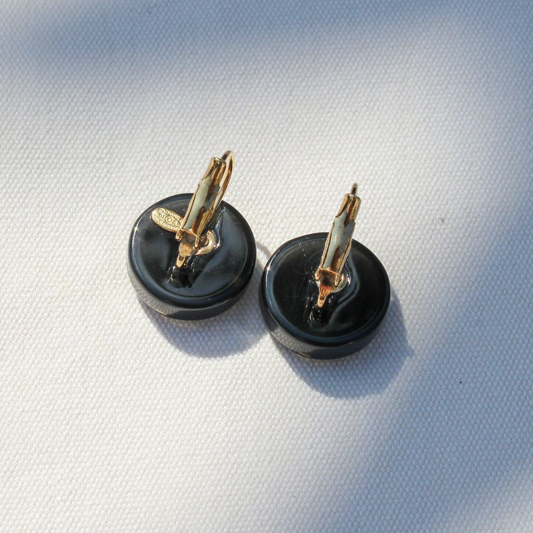 Vintage Y2K Chanel Earrings for Pierced Ears - 2001 Autumn Winter Collection 1