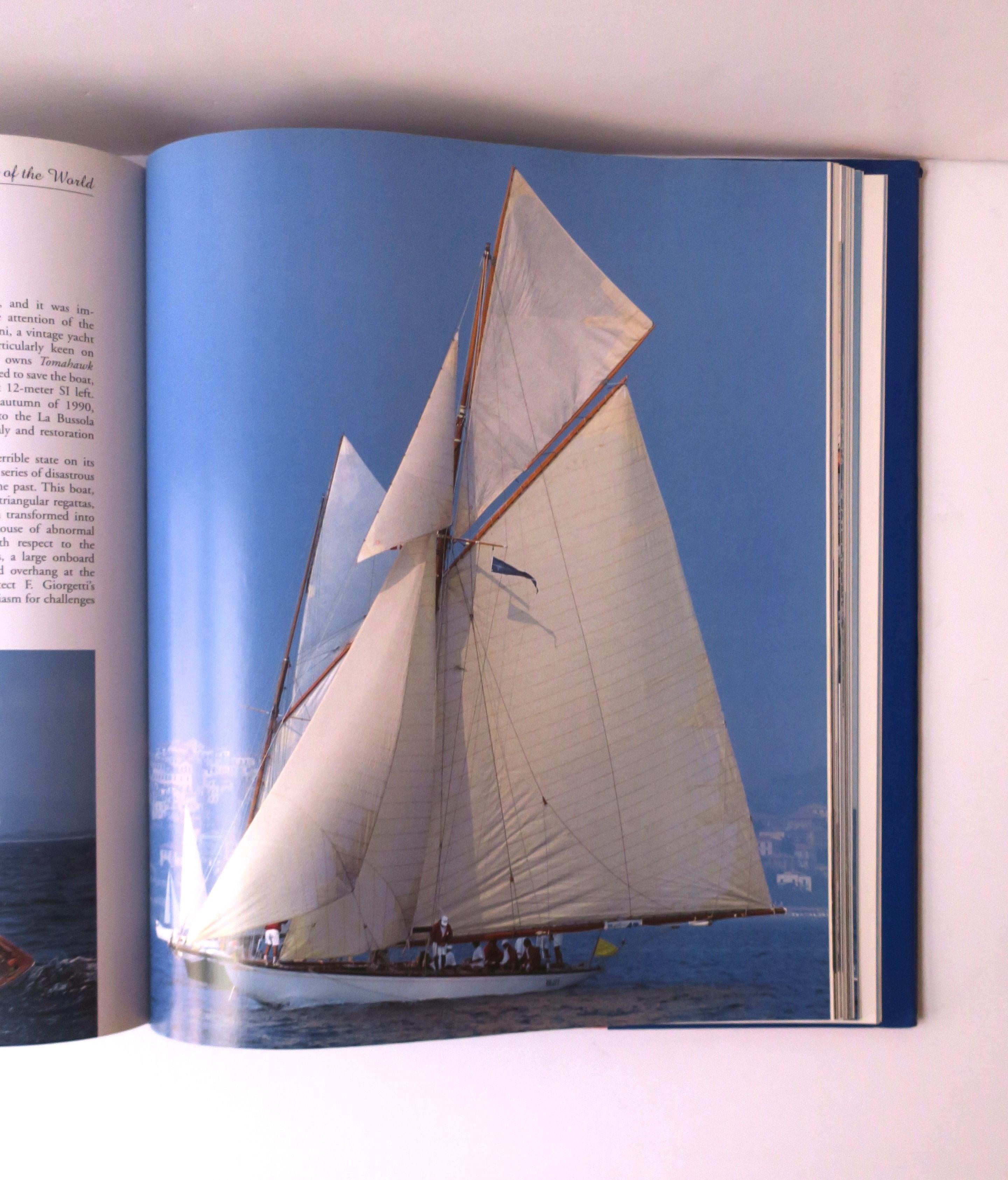 Vintage Yachts by Flavio Serafini Coffee Table Book  For Sale 3