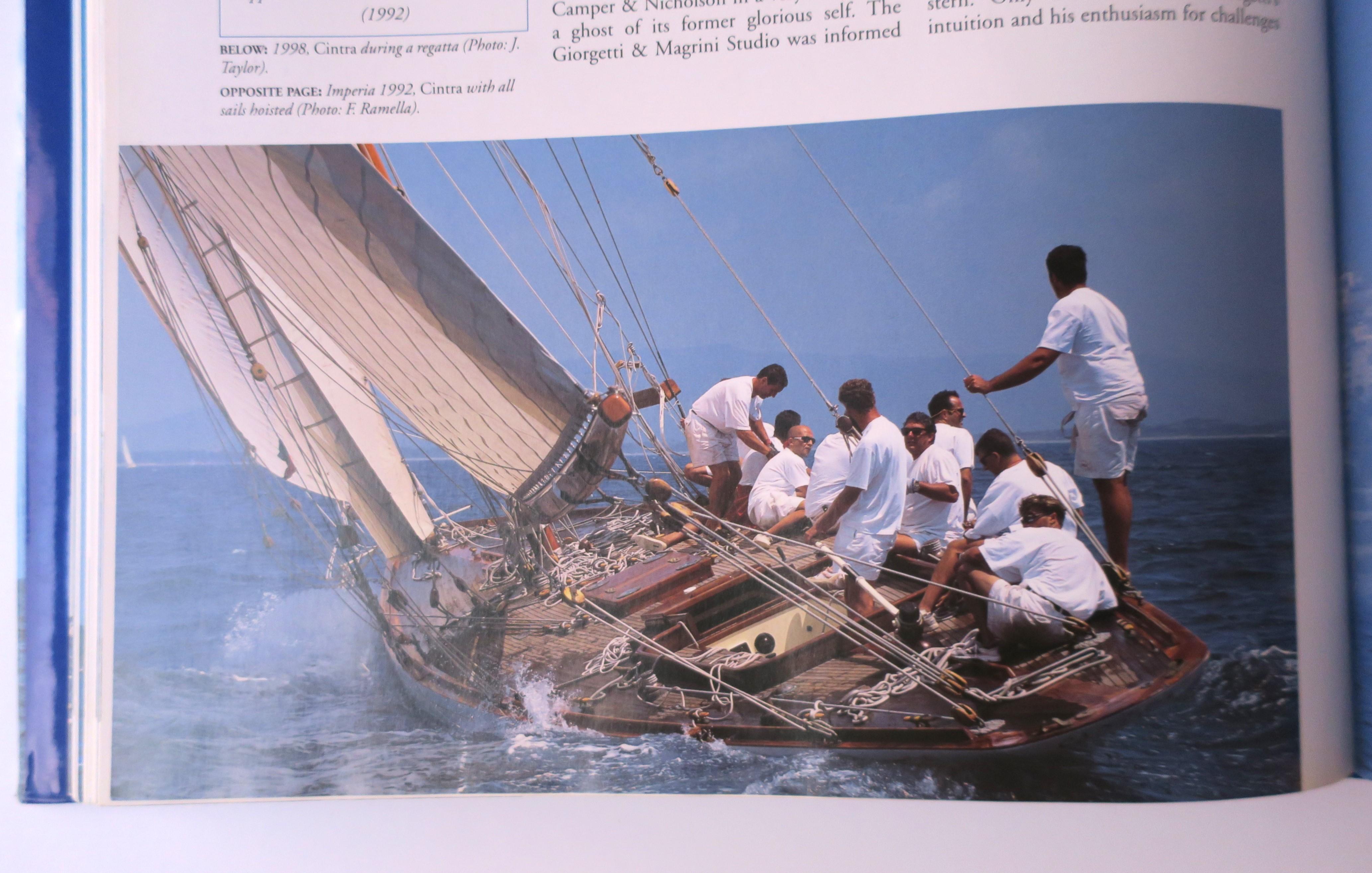 Vintage Yachts by Flavio Serafini Coffee Table Book  For Sale 4