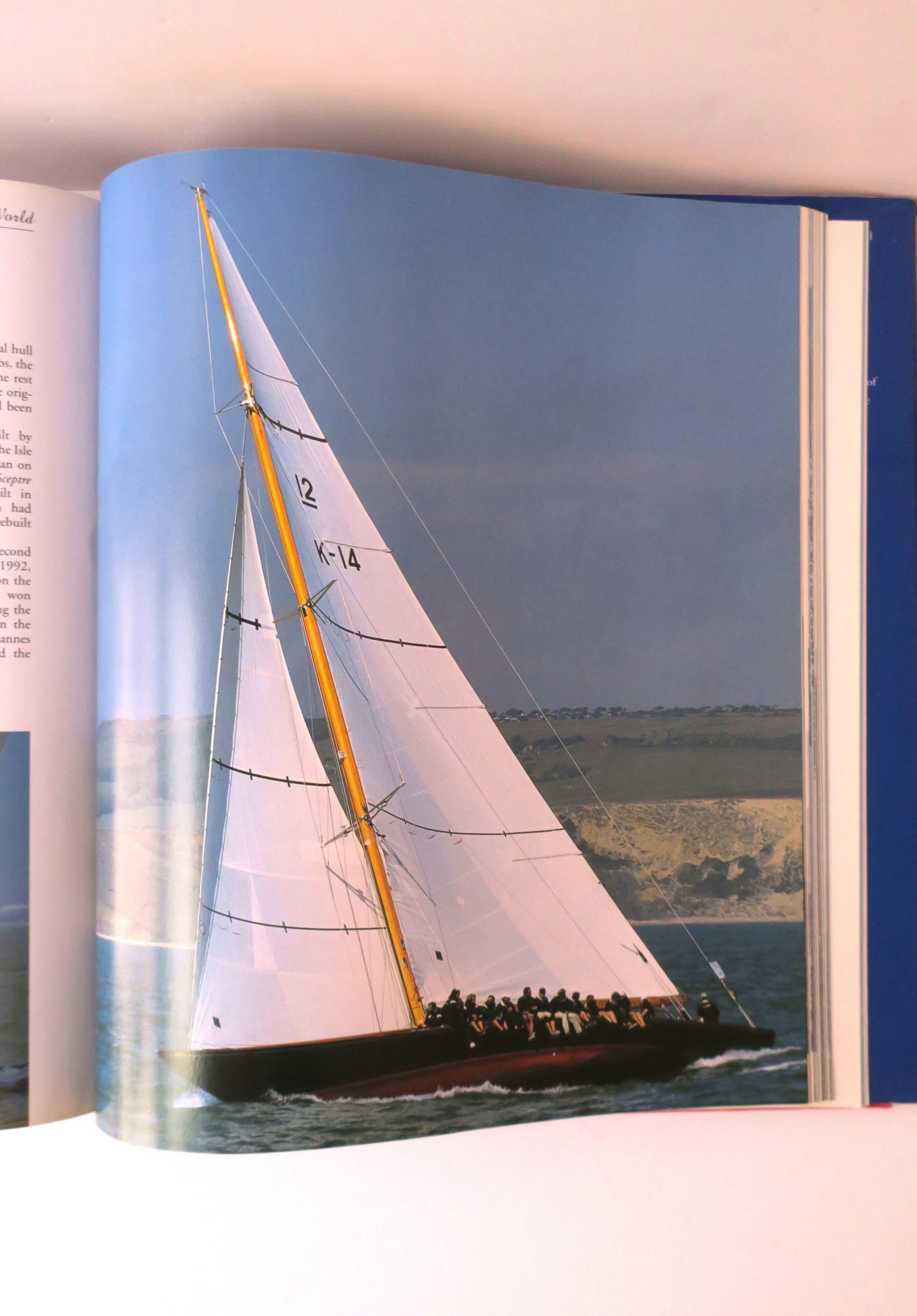 Vintage Yachts by Flavio Serafini Coffee Table Book  For Sale 5