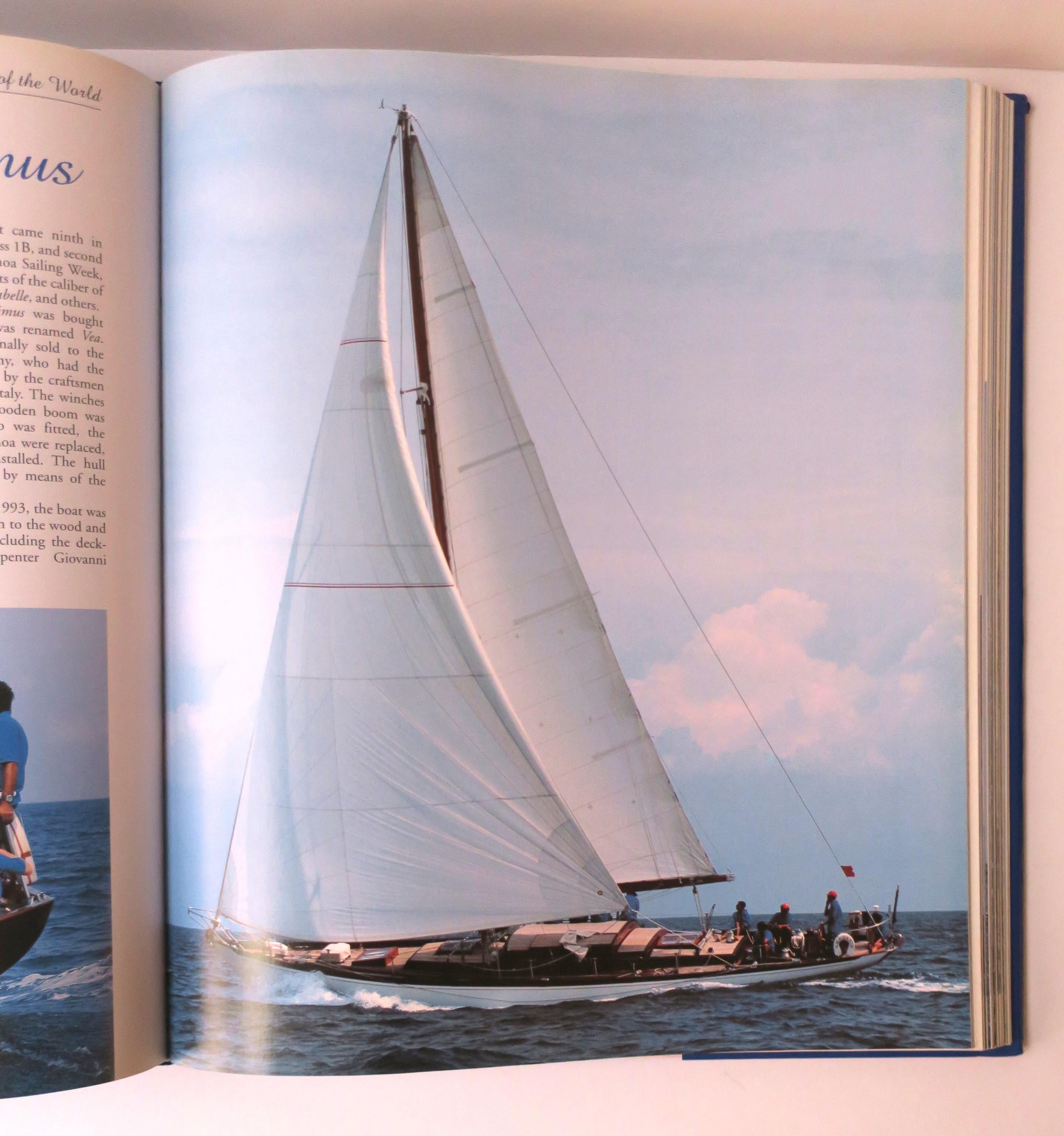 Vintage Yachts by Flavio Serafini Coffee Table Book  For Sale 6