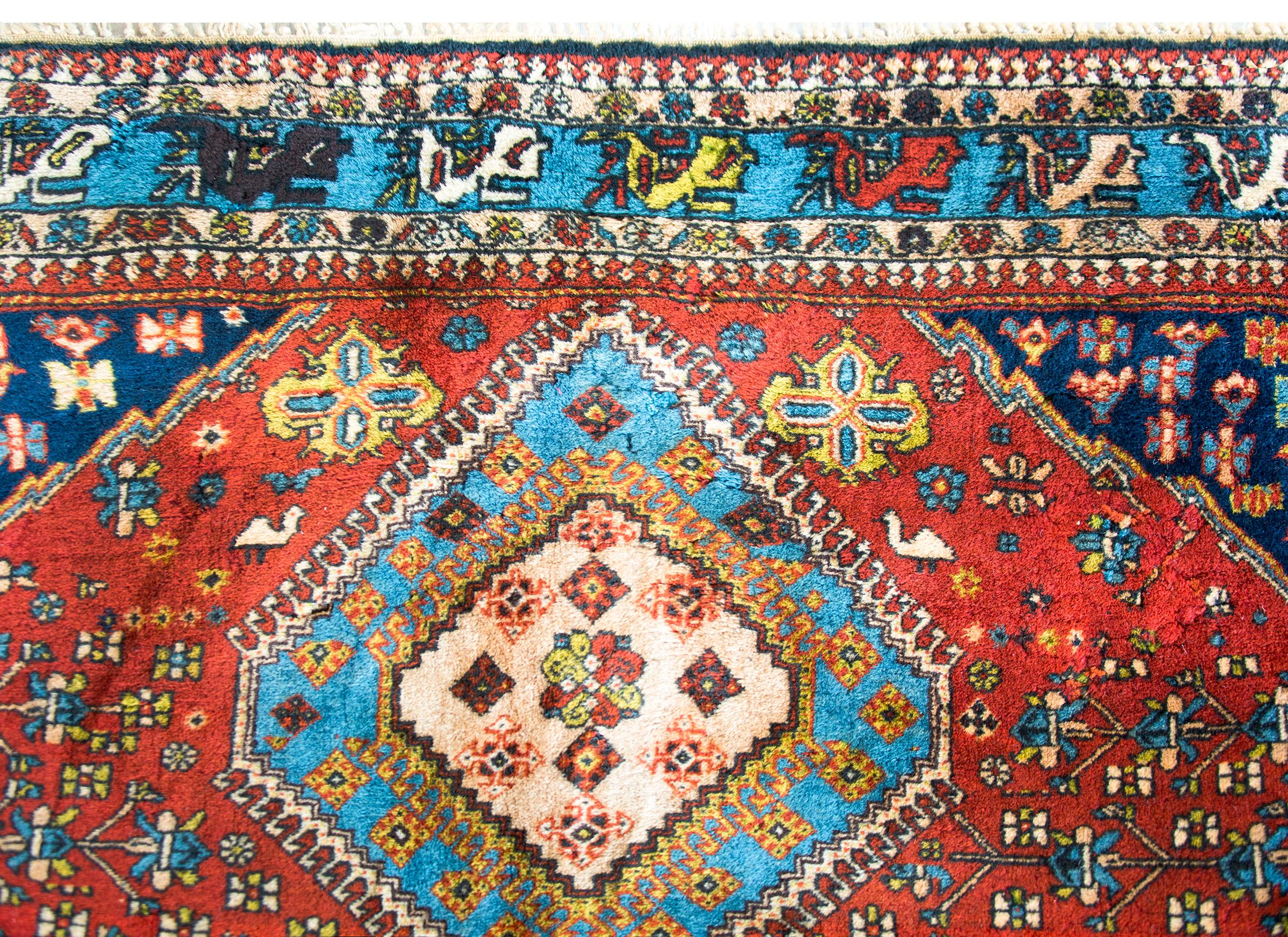 Vintage Yallameh Rug For Sale 2