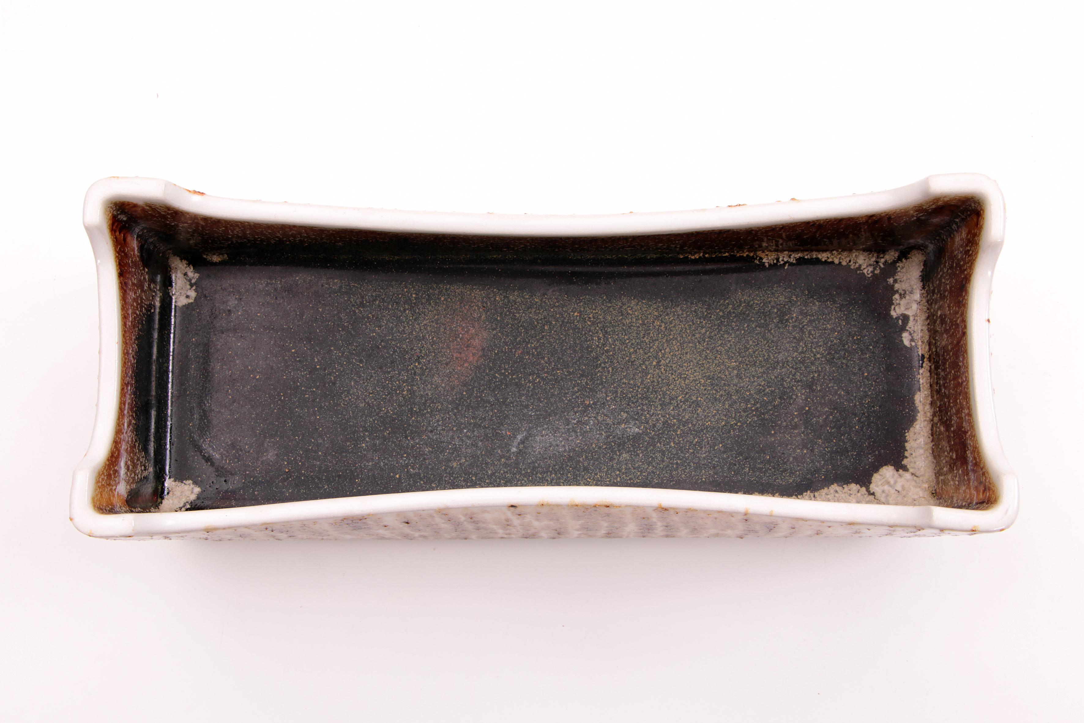 Vintage Yamasan Ikebana Bowl Beautiful Ceramic from, Japan, 1960s 3