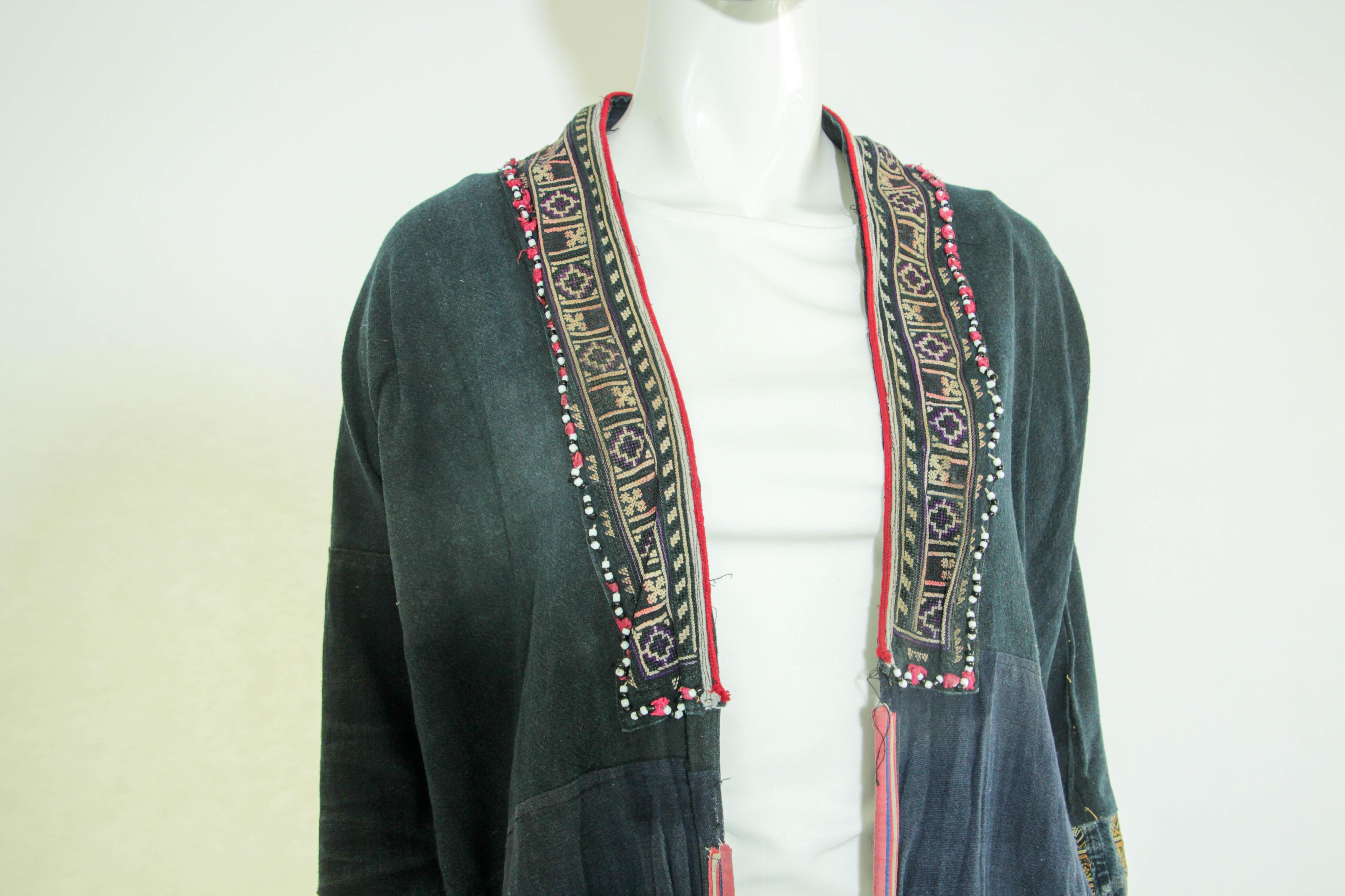 Chaqueta Yao Vintage Años 60 Chaqueta Bordada Mujer en venta 6