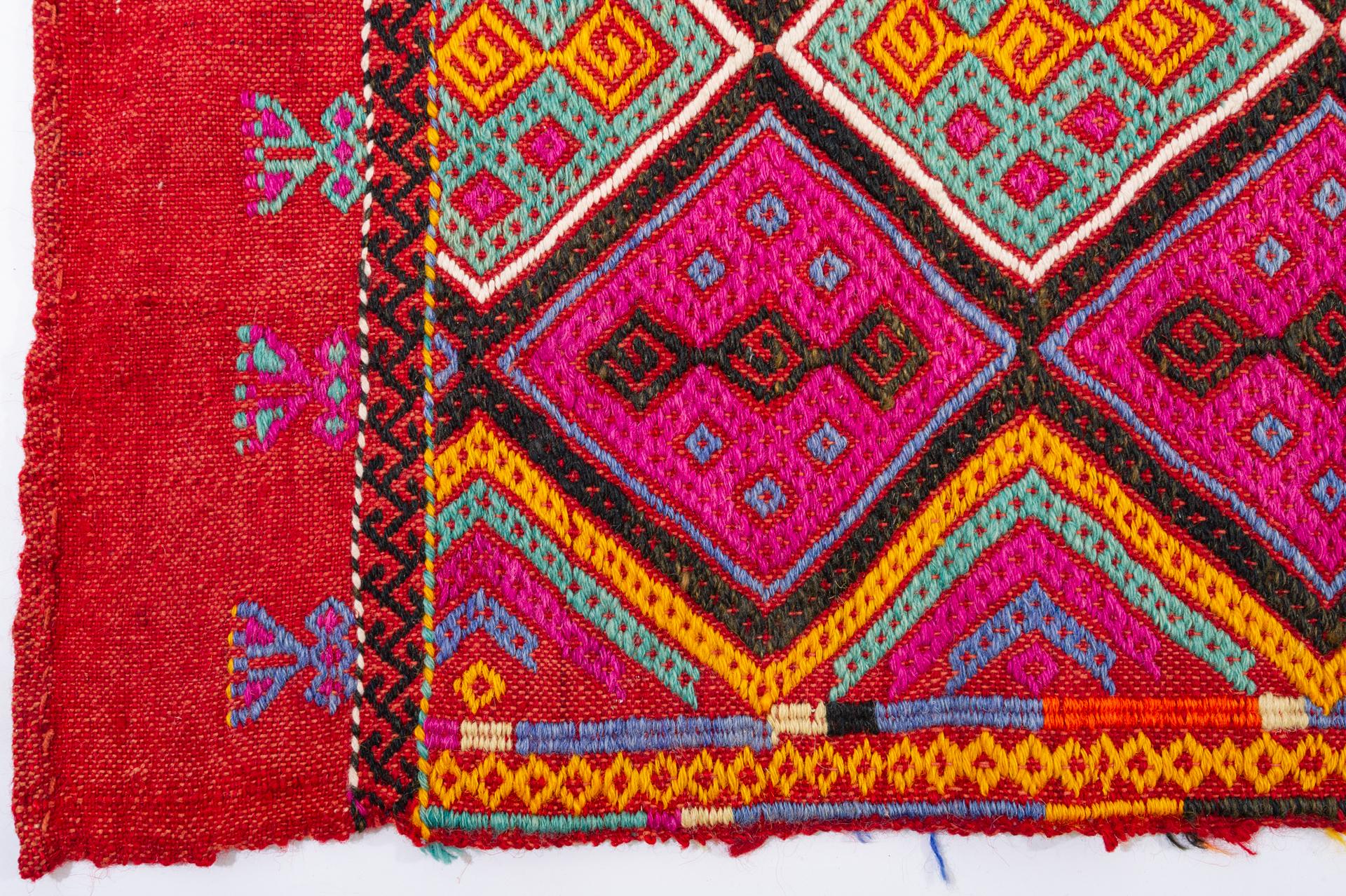 Vintage YASTIK Kilim For Sale 2