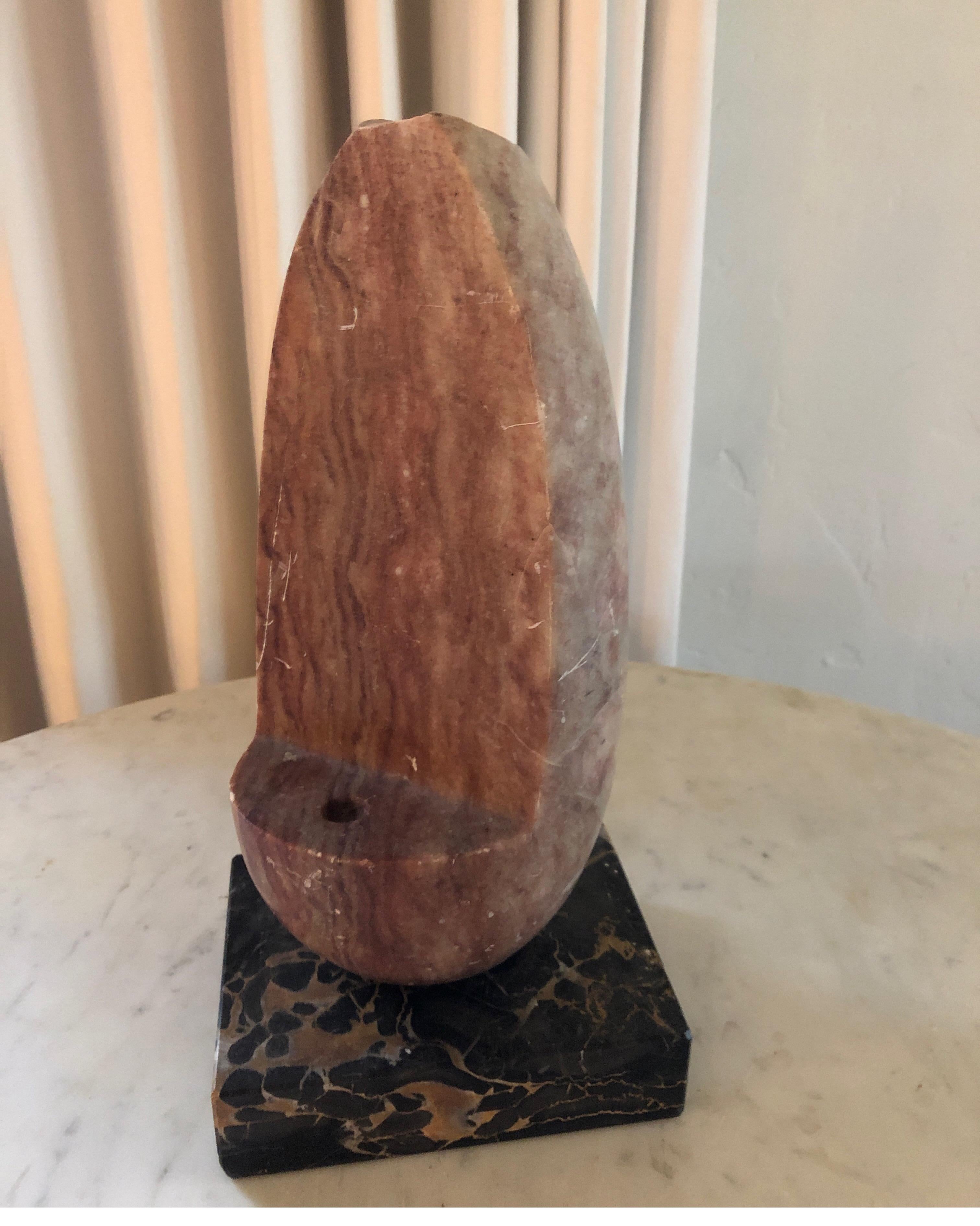 Vintage Yehuda Dodd Roth Signed Stone Sculpture For Sale 3