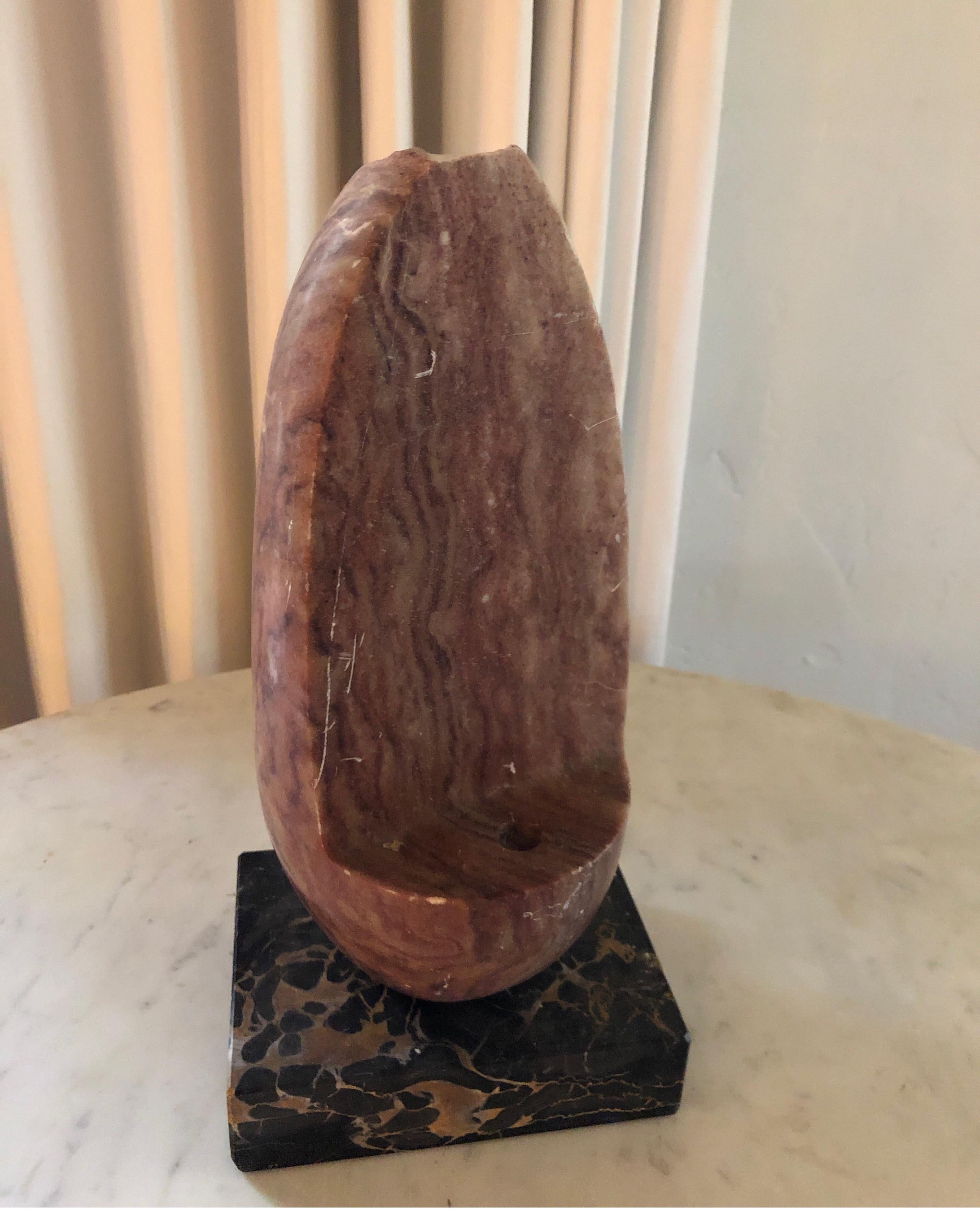 Vintage Yehuda Dodd Roth Signed Stone Sculpture For Sale 4