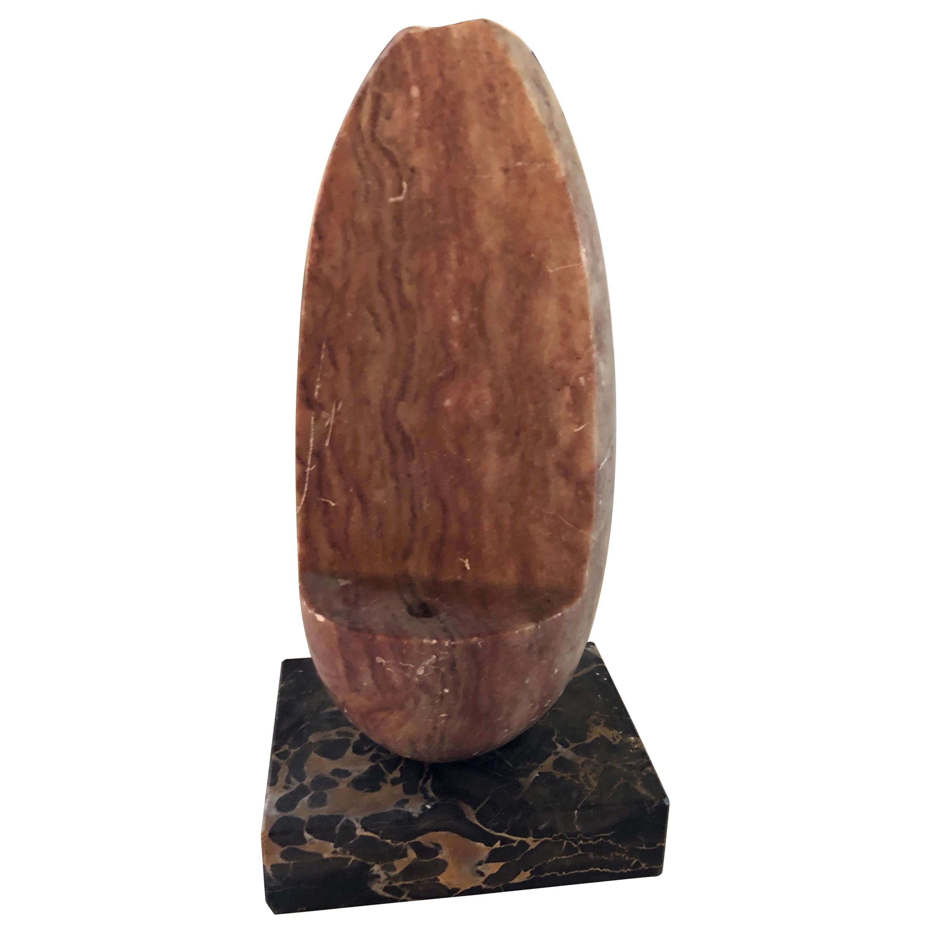 Vintage Yehuda Dodd Roth Signed Stone Sculpture