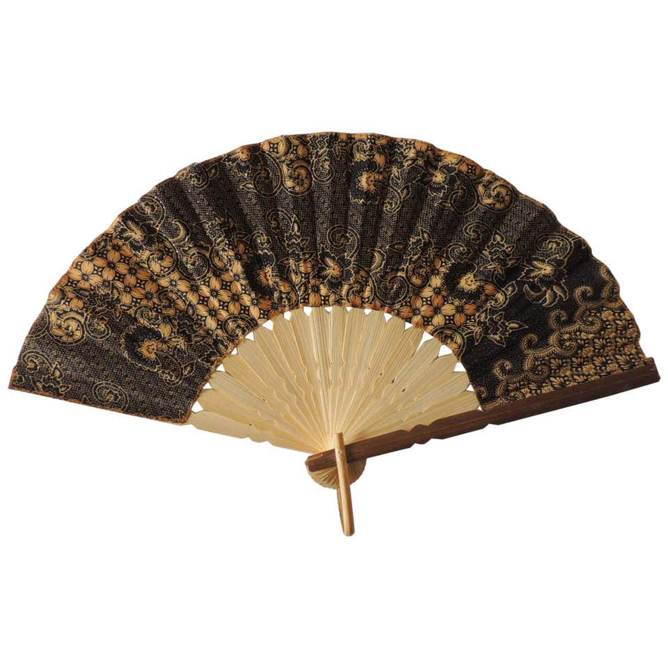 Vintage Hand Fans - 6 For Sale on 1stDibs