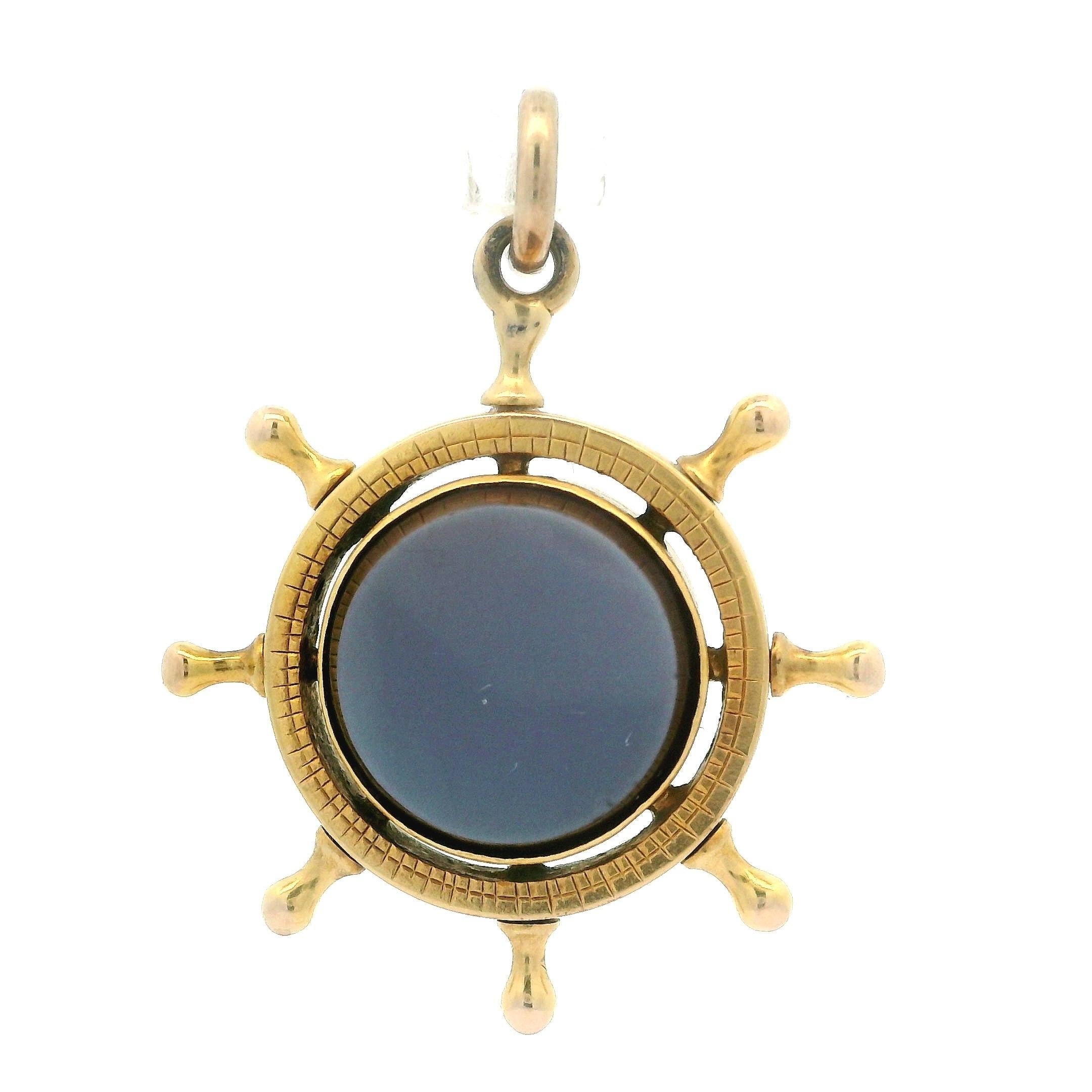 --Piedra(s):--
(1) Ágata Sardónice Natural Genuina - Corte Redondo - Engaste Bisel - Marrón con Color Superior Blanco -12,8mm (aprox.)
(1) Piedra de sangre natural auténtica - talla redonda - engastada en bisel - color negro con puntos rojos - 12,3