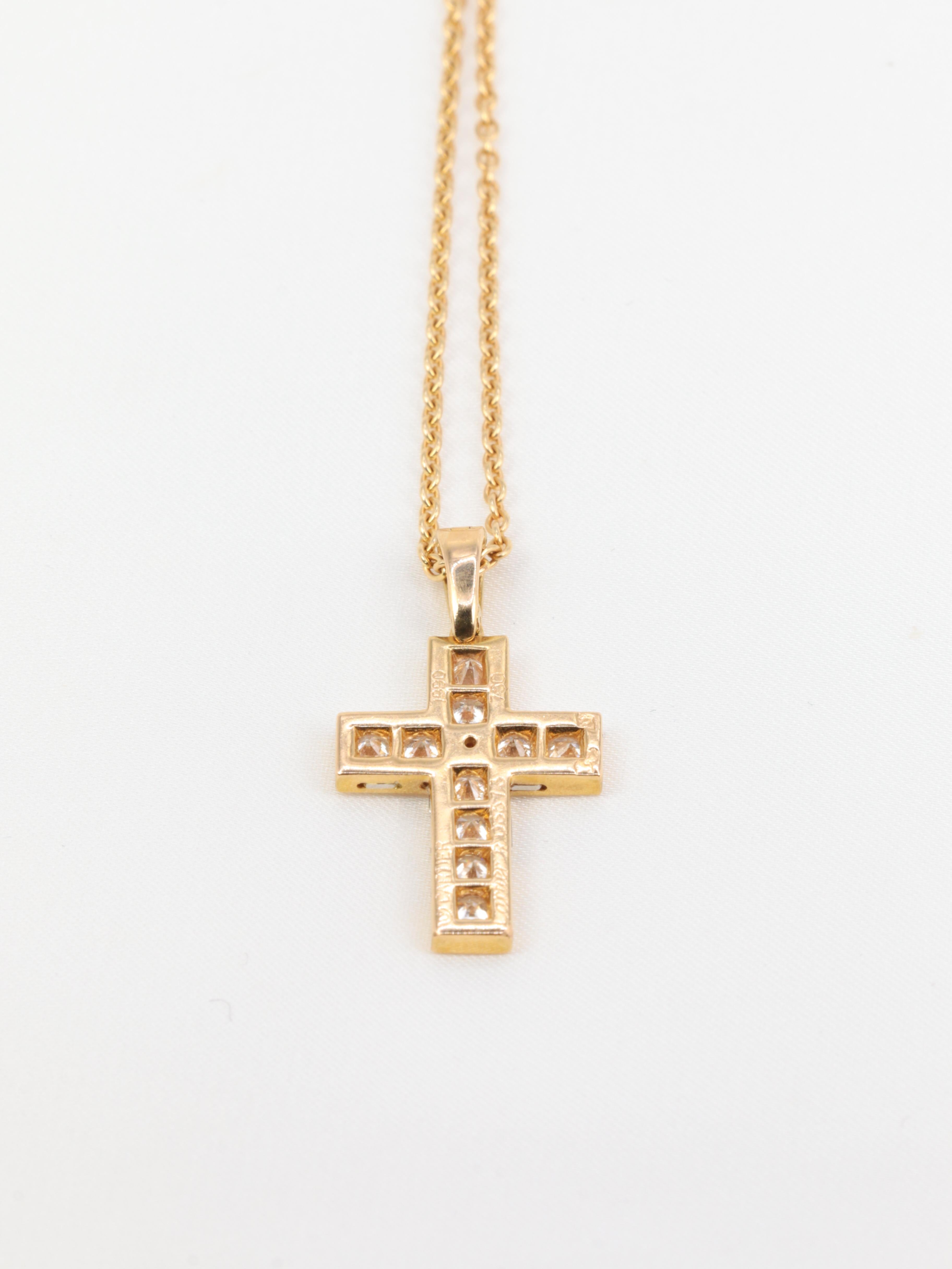 cross pendant cartier