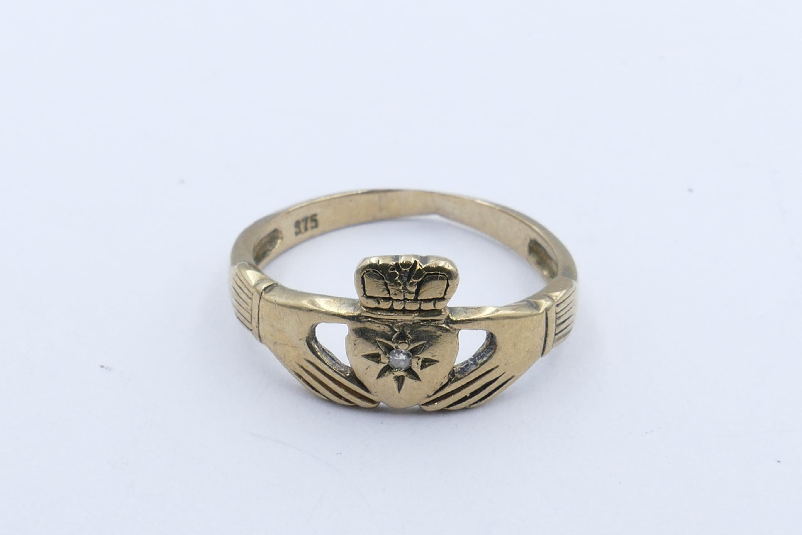 antique claddagh ring for sale
