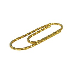 Vintage Yellow Gold Money Clip