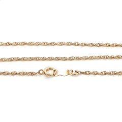 Vintage Yellow Gold Pearl Hand Etched Seashell Web Pendant 18" Necklace