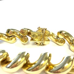 Vintage Yellow Gold San Marco Bracelet