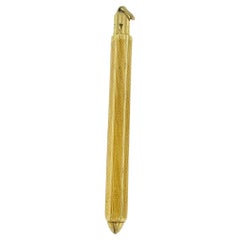 Colgante palillo de oro amarillo vintage