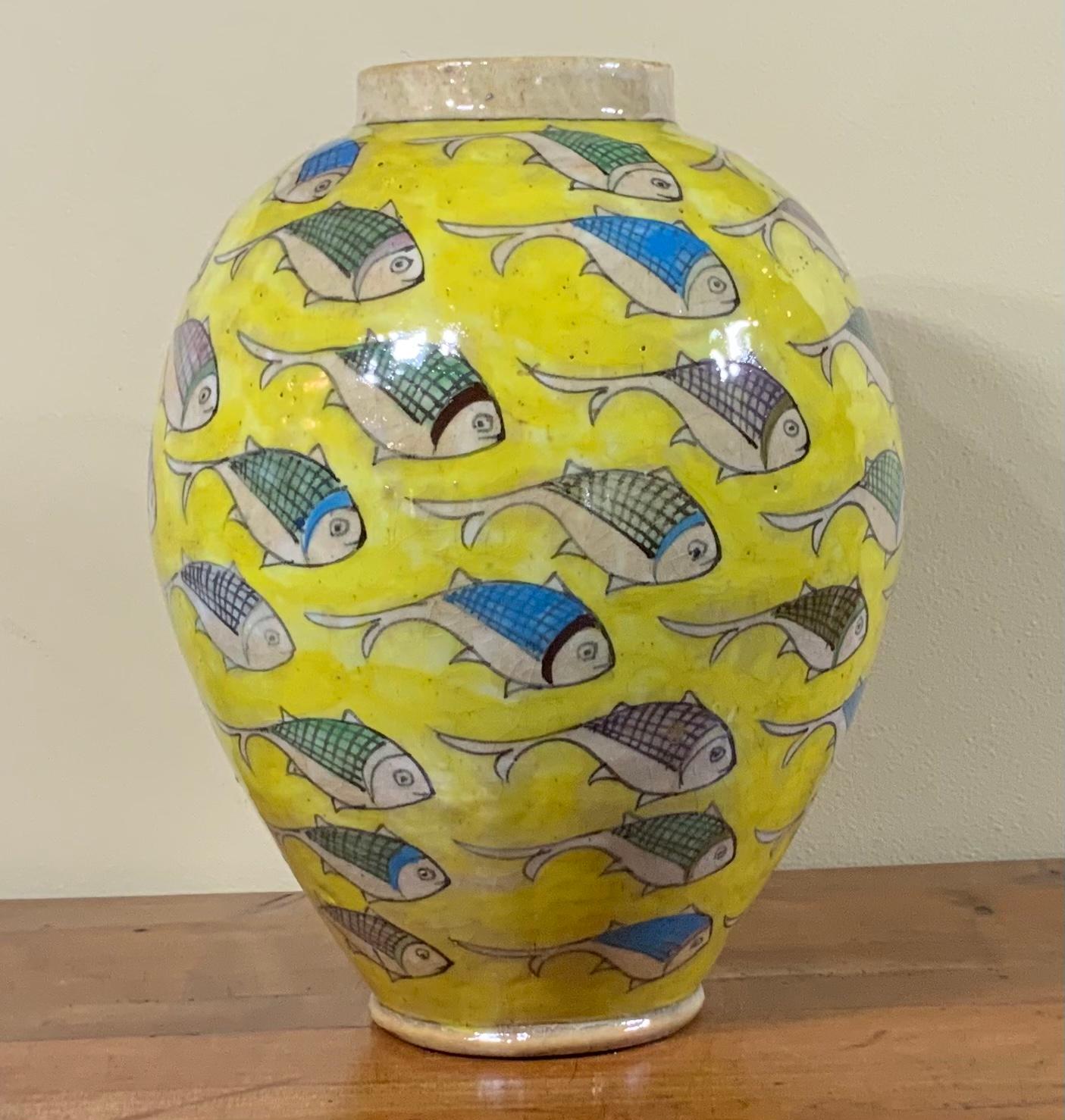 vintage fish vase