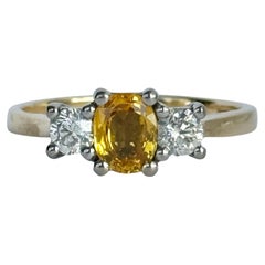 Sapphire Three-Stone Rings