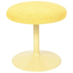 Vintage Yellow Stool, 1970s