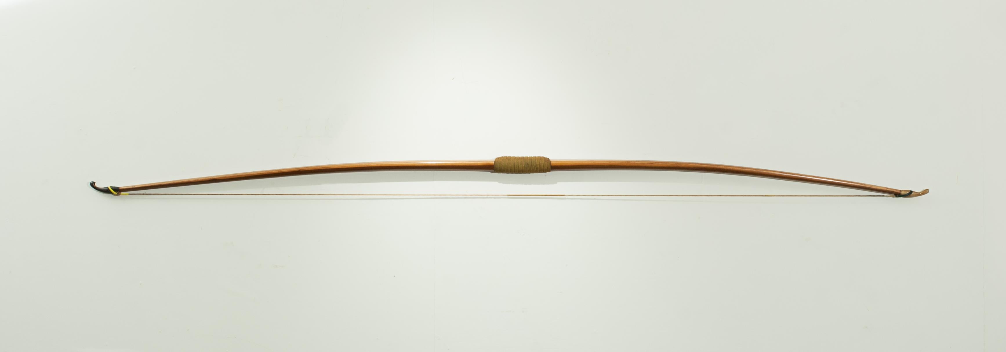 vintage wooden bow