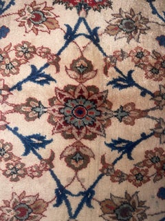 Vintage Yezd Carpet South Persia Mid-20th Century // 14' ft