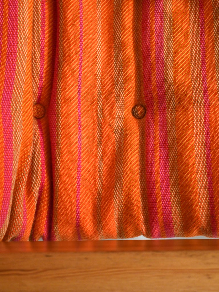 Fabric Vintage Yngve Ekström Armchair For Sale