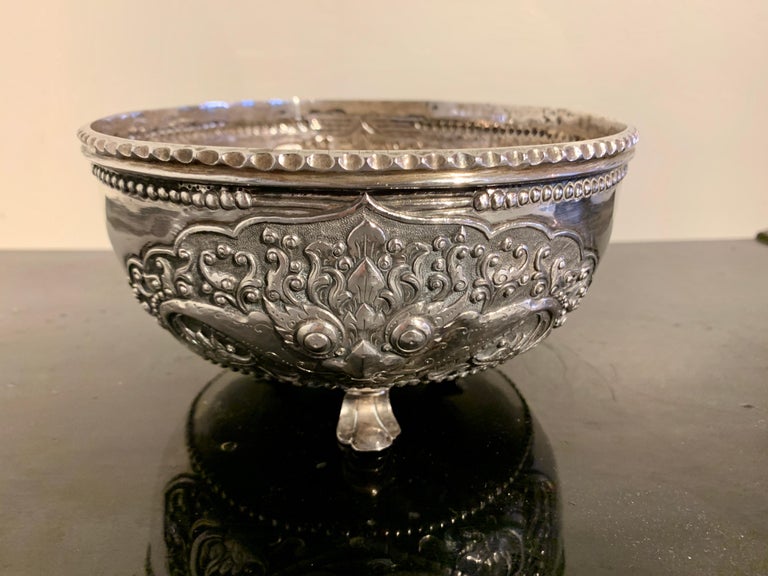 Vintage Yogya Silver Kala Bowl by Tom's Silver, circa 1960's