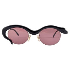Occhiali da sole vintage Yohji Yamamoto 52 5001 Snake 1990's Made in Japan