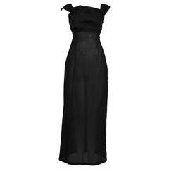 Vintage Yohji Yamamoto Deconstructed Pleated Yoke Dress