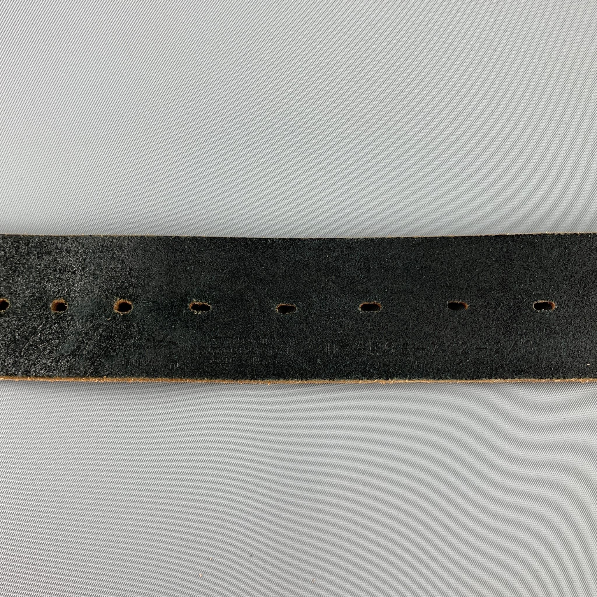 leather belt with name