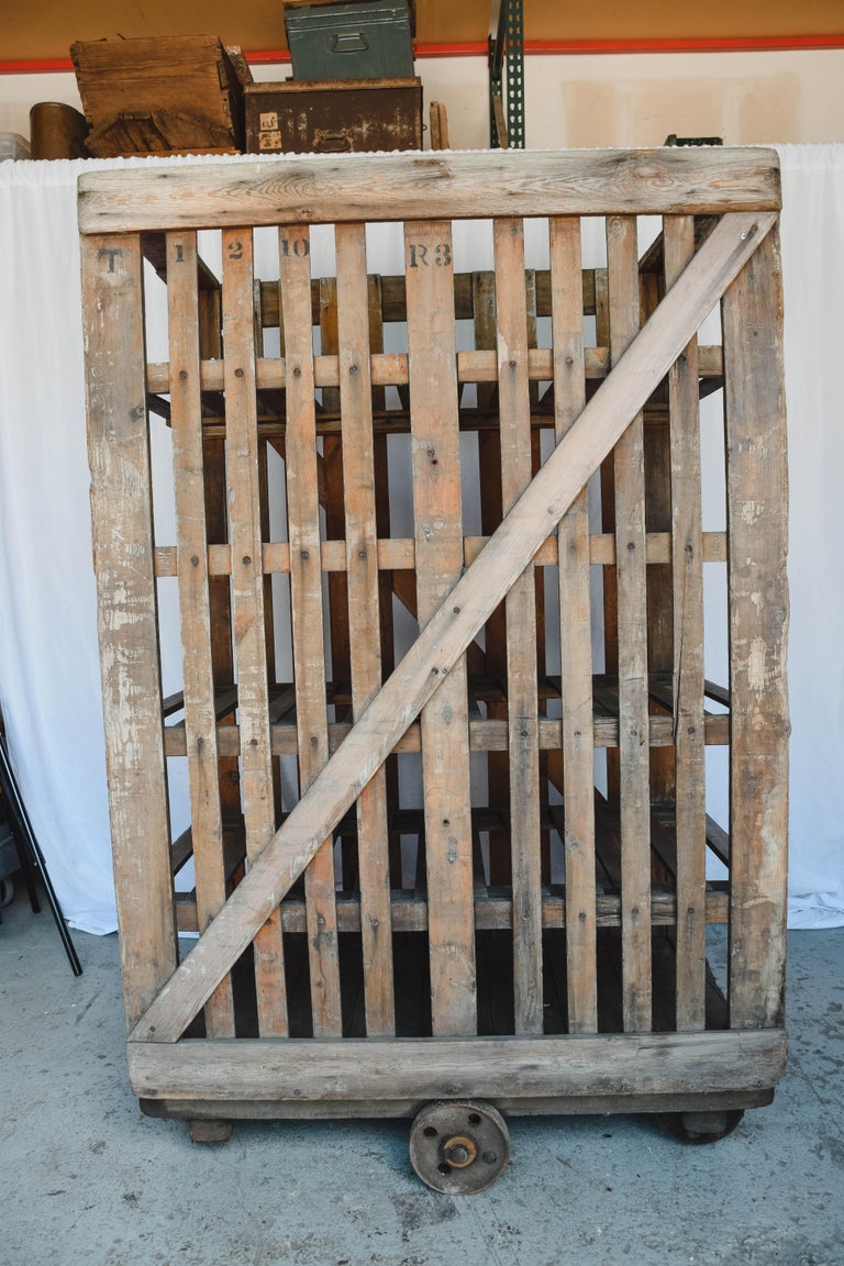 Vintage Yorkshire Paper Mill Cart at 1stDibs