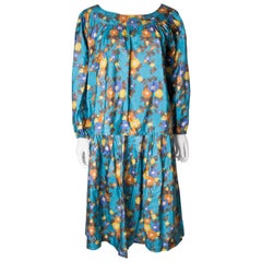 Vintage YSL Rive Gauche Silk Skirt and Top