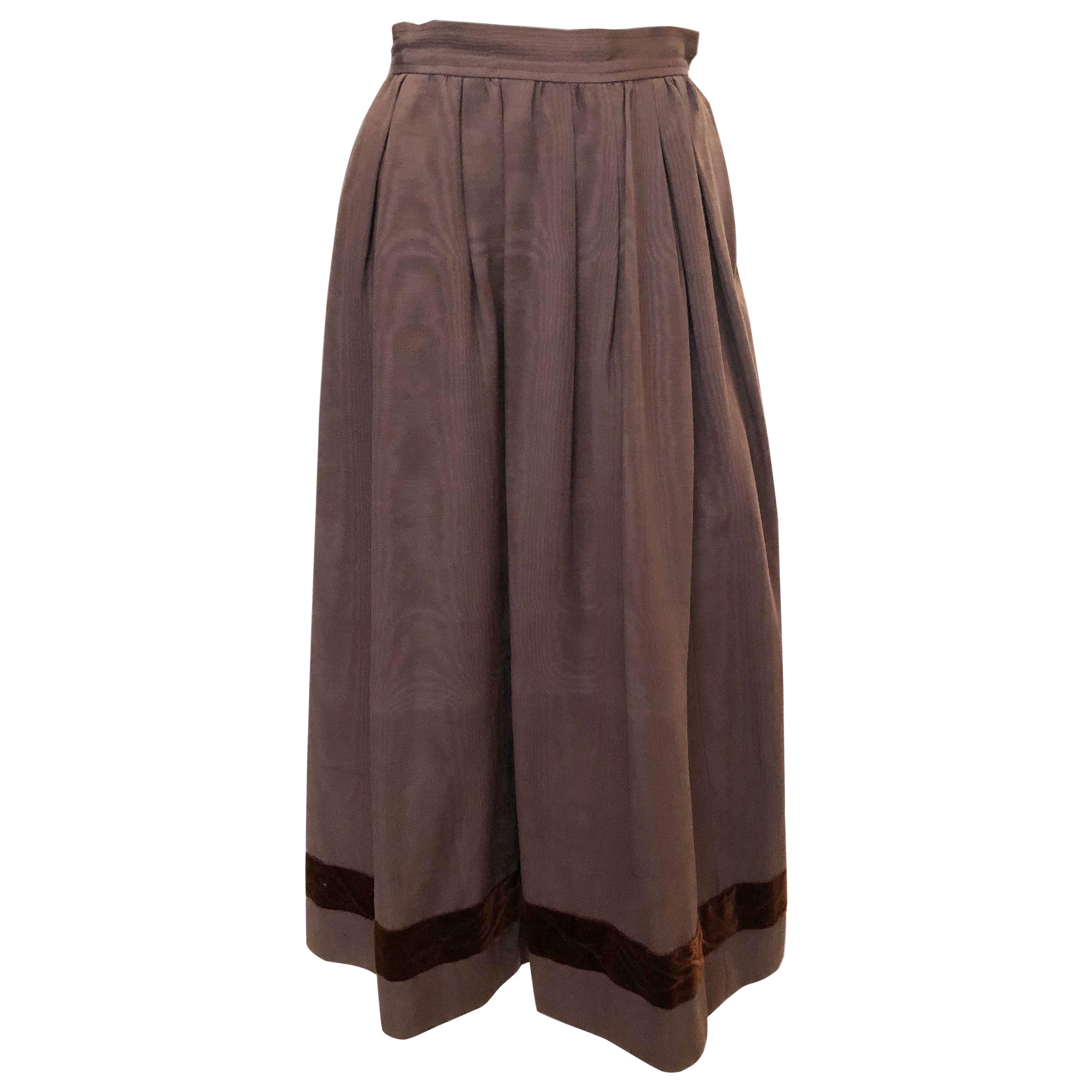 Vintage YSL Rive Gauche Skirt For Sale