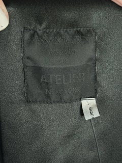 Vintage YSL SS10 Stefano Pilati era Fine Cashmere Wrap Blazer IT 50 US 40 Belted