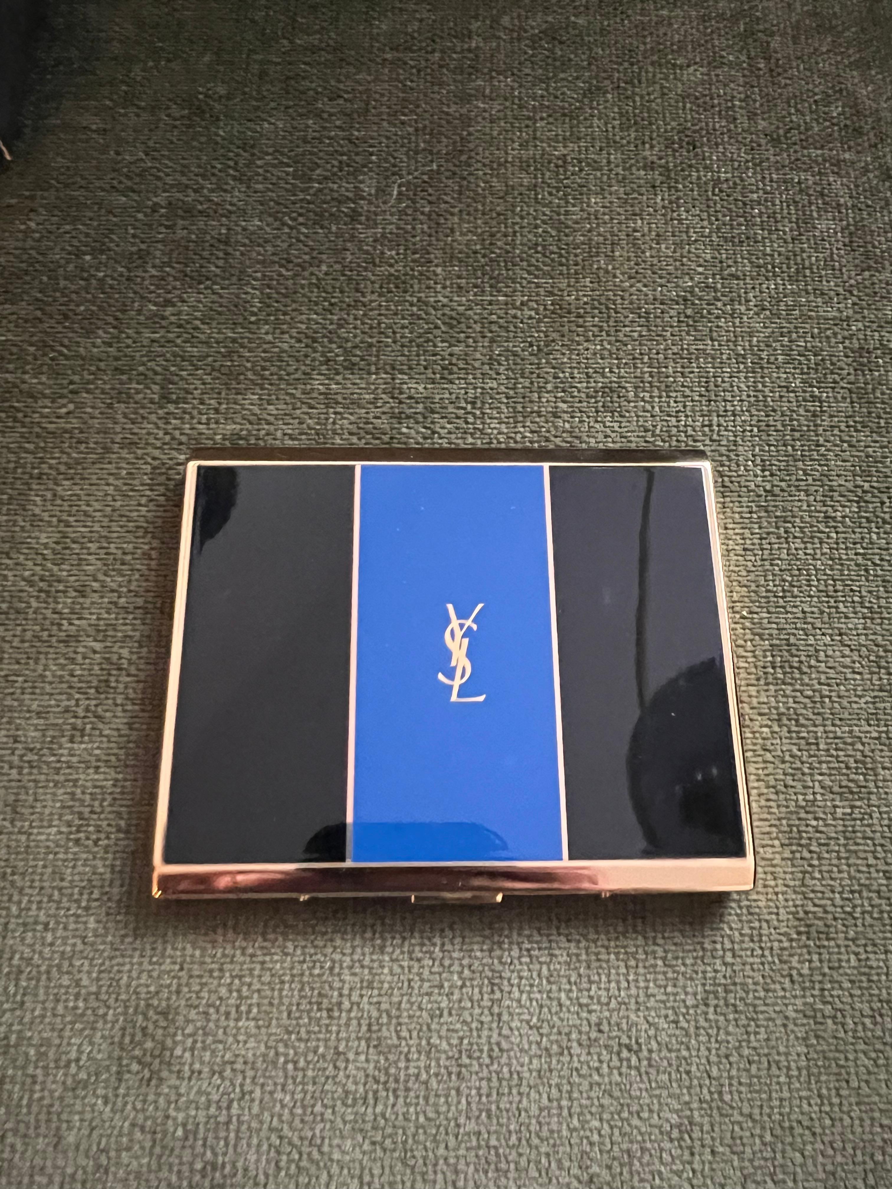 Vintage “YSL” Yves Saint Laurent Retro Cigarette Case, Circa 1980s Original Case For Sale 5