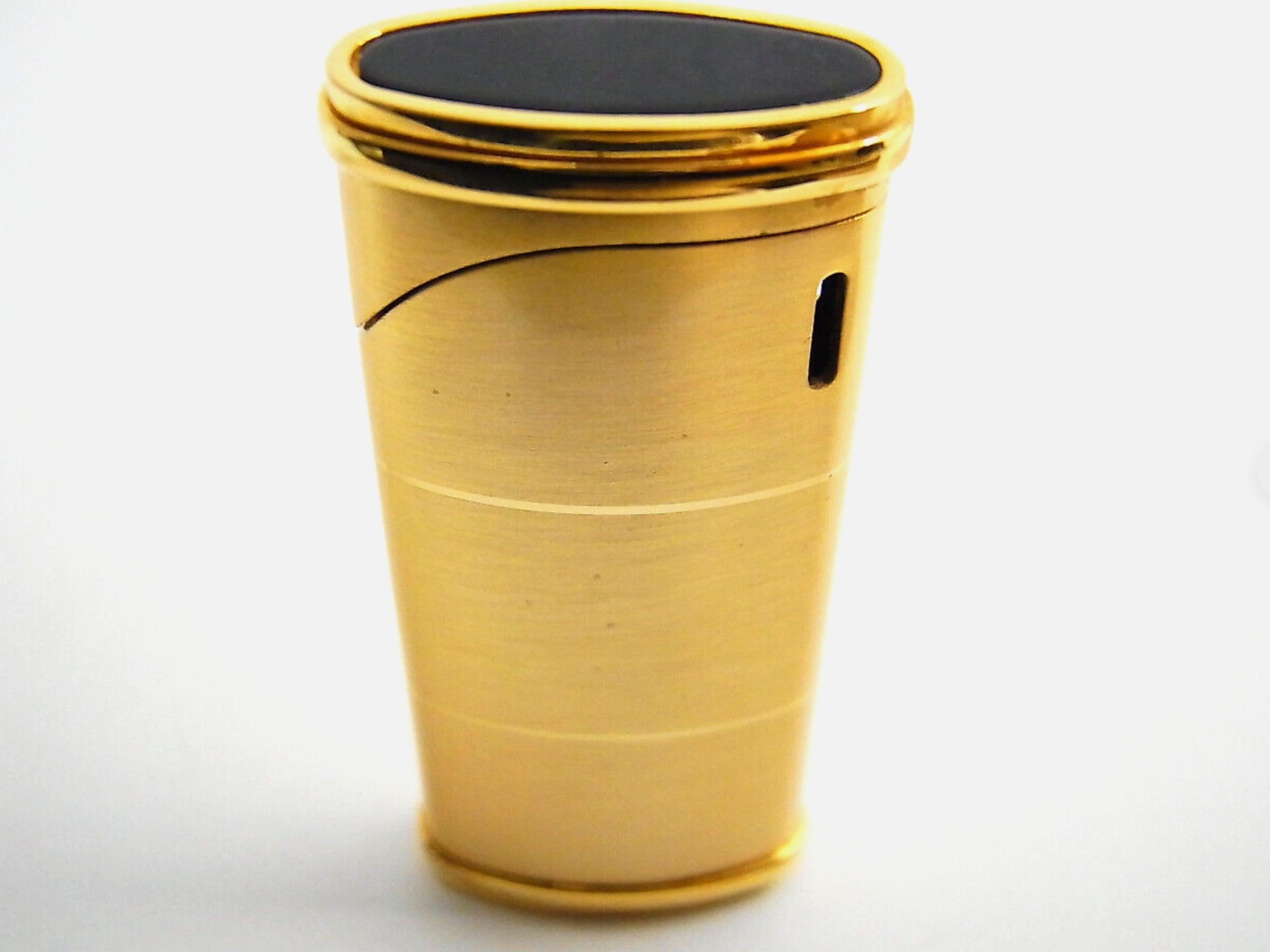 Vintage “YSL” Yves Saint Laurent Retro Cigarette Case & Lighter Set “Circa 1980 For Sale 5