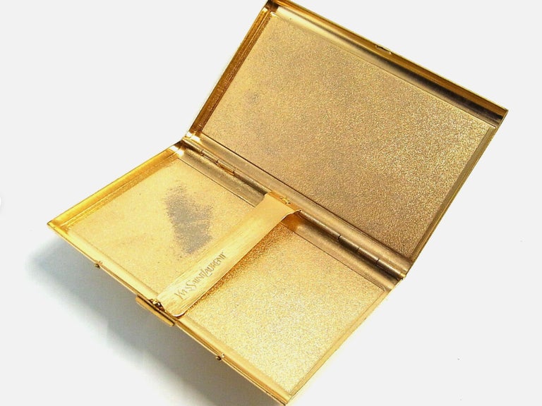 saint laurent clear cigarette case Saint Laurent Cigarette Case Clear Saint Laurent Silver Cigarette Case  Saint Laurent