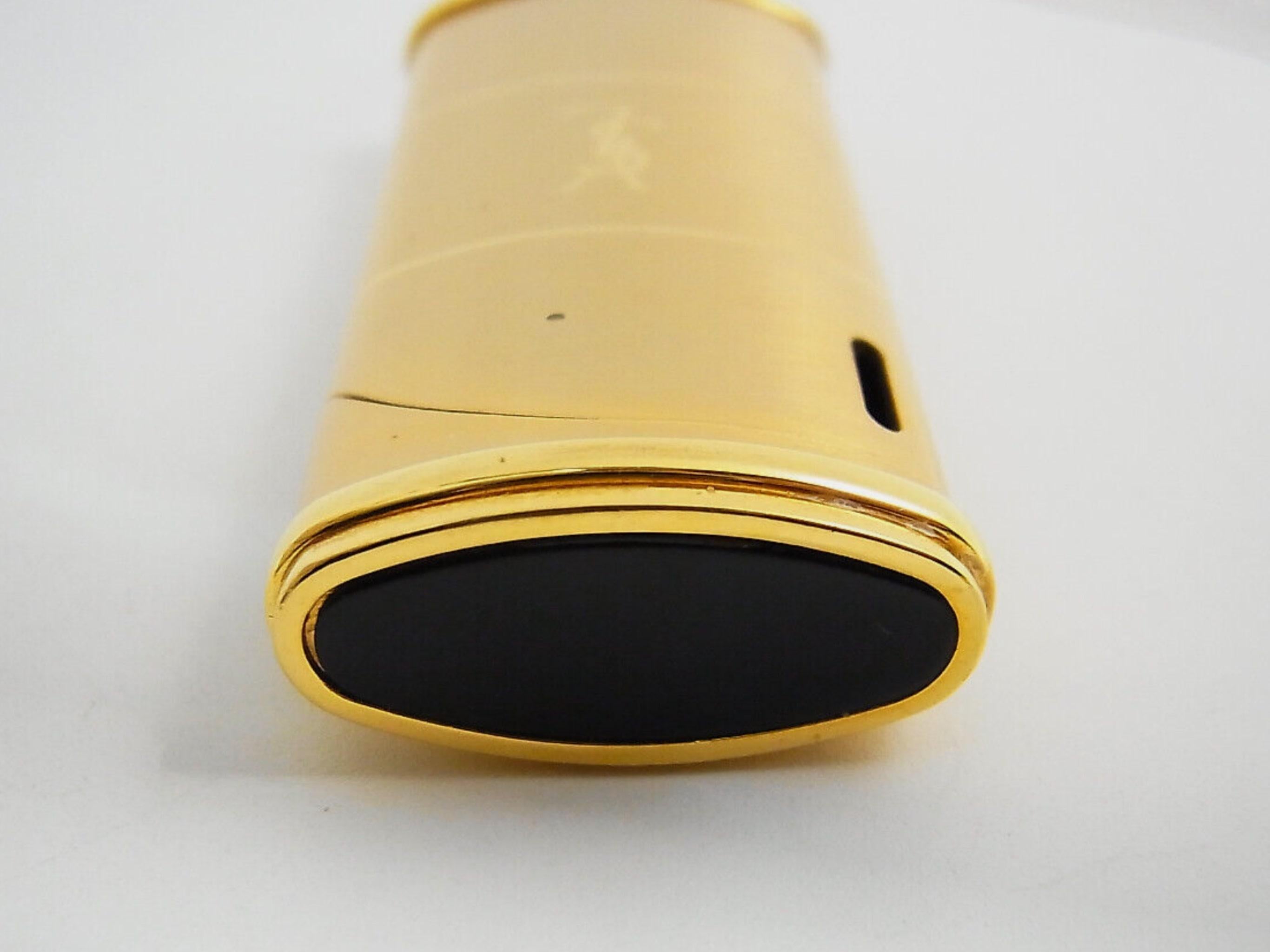 Vintage “YSL” Yves Saint Laurent Retro Cigarette Case & Lighter Set “Circa 1980 For Sale 4