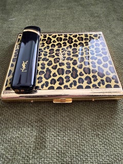 Vintage “YSL” Yves Saint Laurent Retro Cigarette Case & YSL Lighter Set