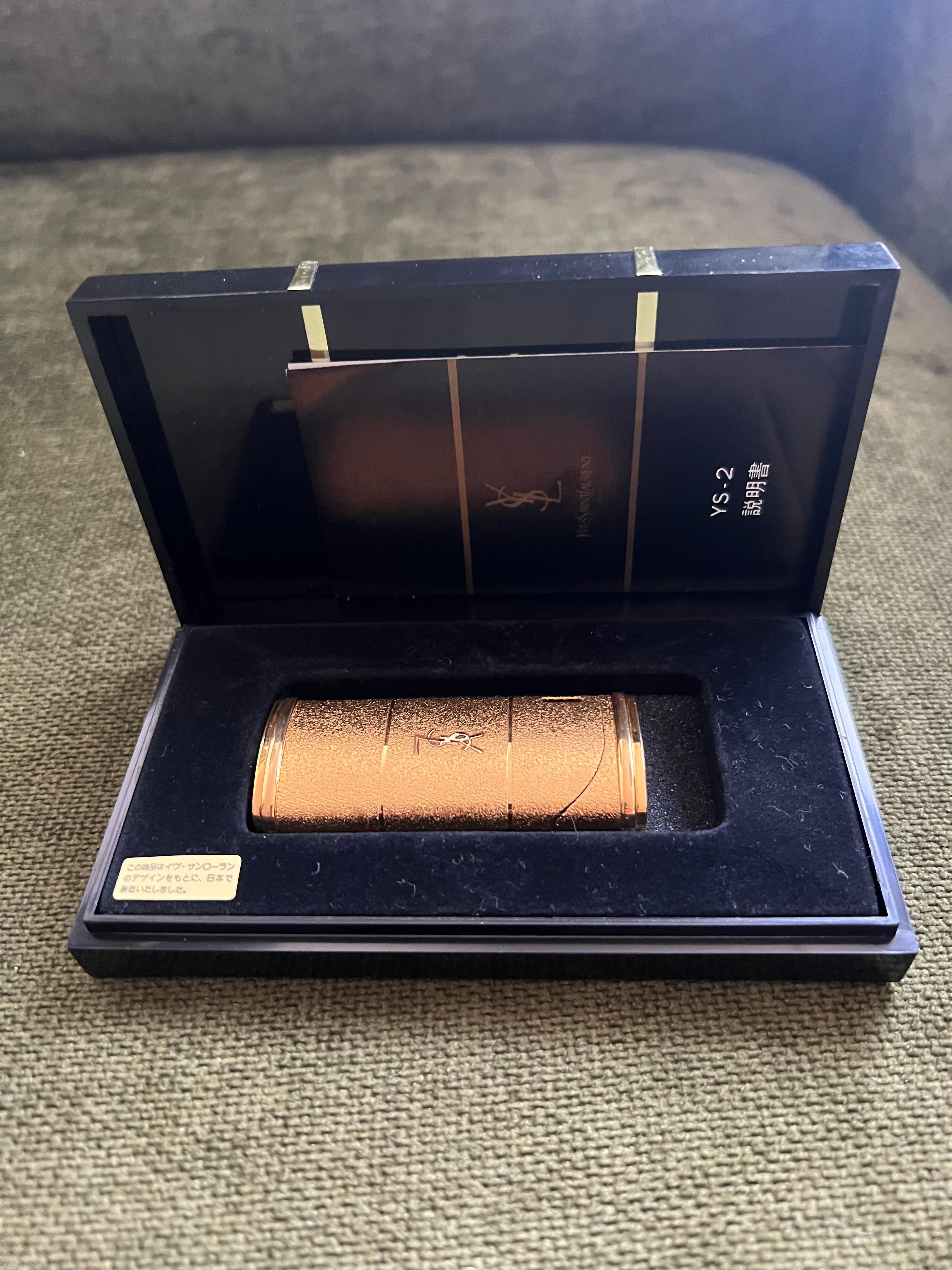 Vintage “YSL” Yves Saint Laurent Retro Cigarette Lighter, Circa 1980s Original C For Sale 8