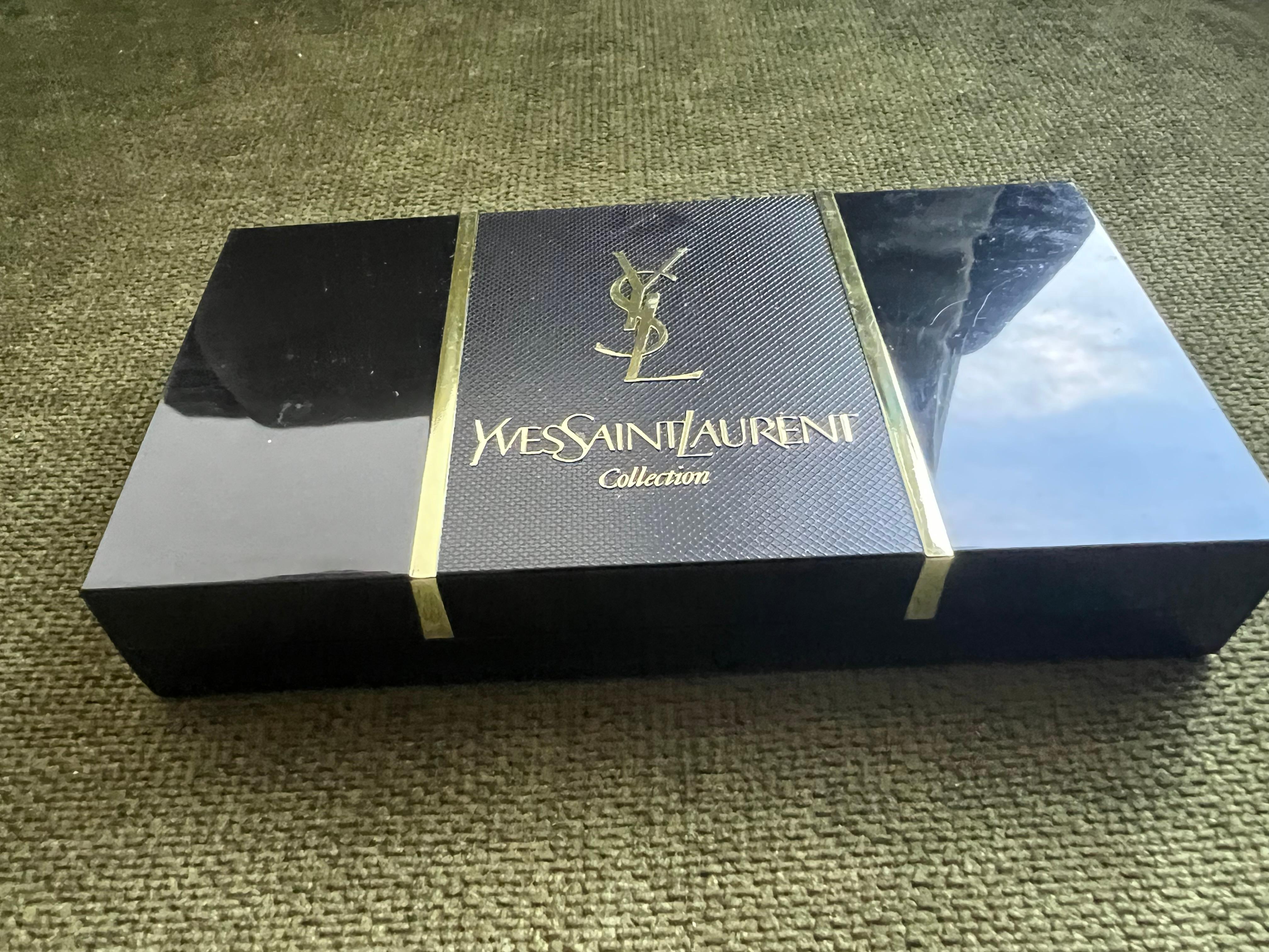 Vintage “YSL” Yves Saint Laurent Retro Cigarette Lighter, Circa 1980s Original C For Sale 10
