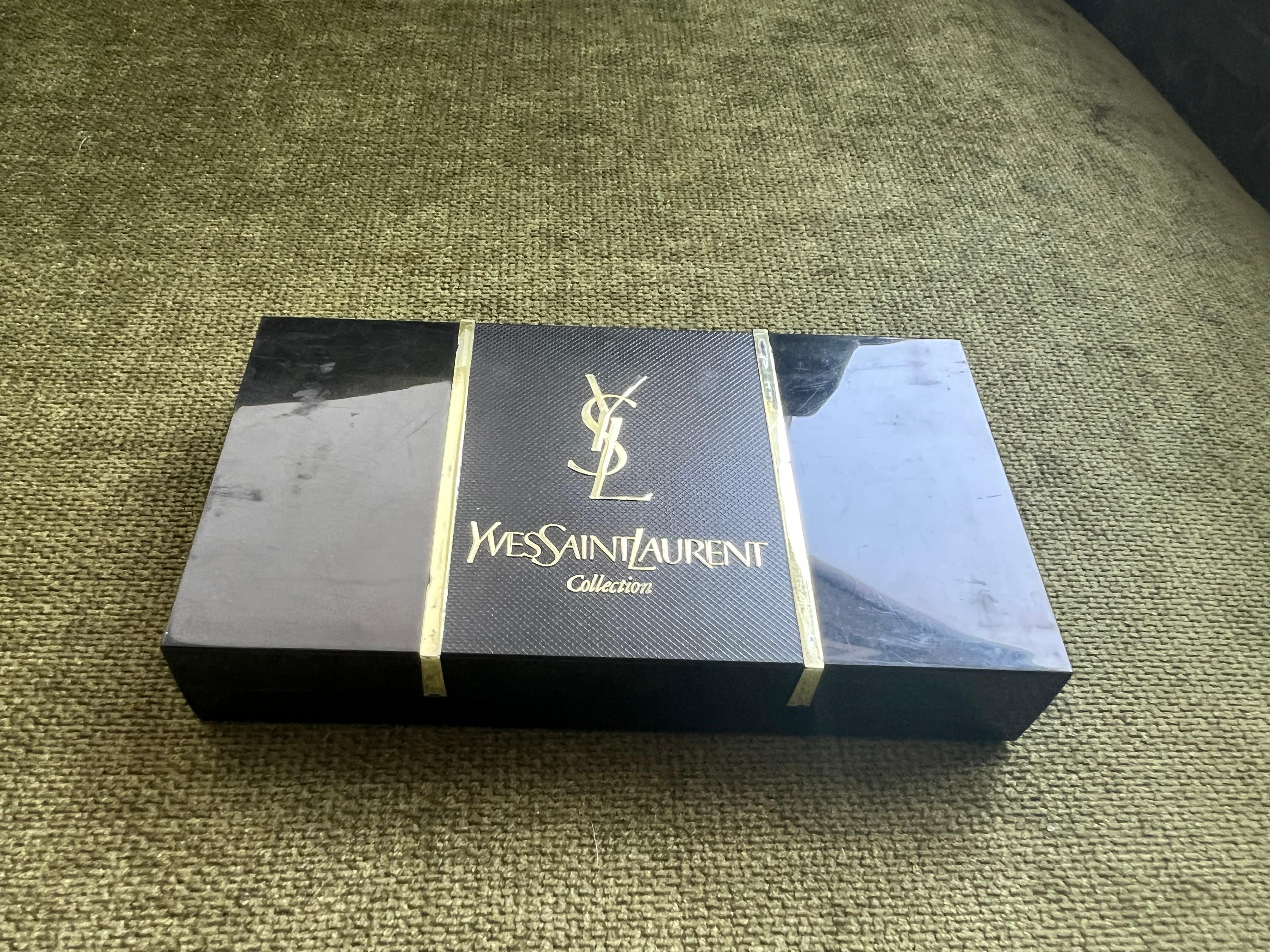 Women's or Men's Vintage “YSL” Yves Saint Laurent Retro Cigarette Lighter, Circa 1980s Original C For Sale