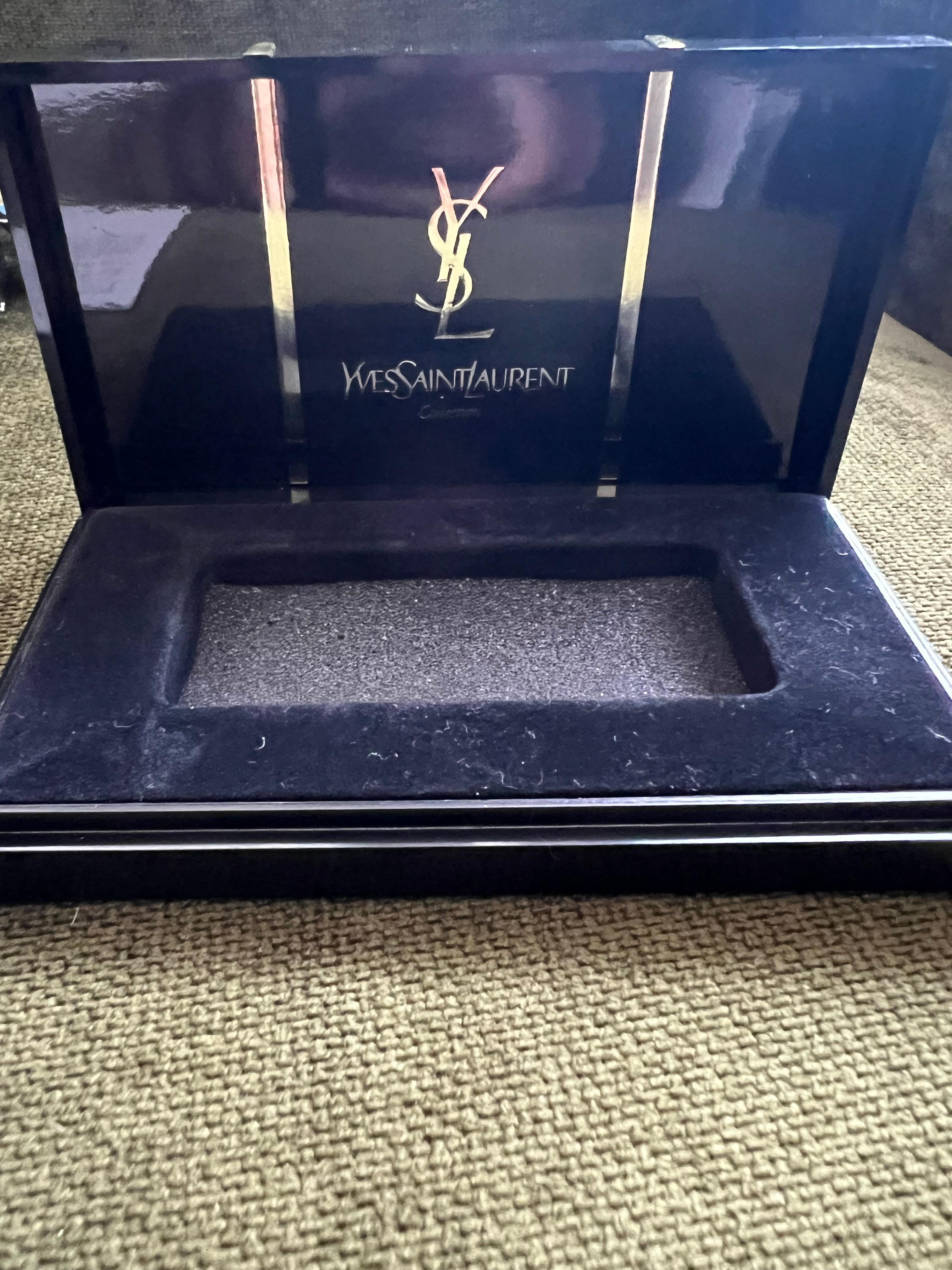 Vintage “YSL” Yves Saint Laurent Retro Cigarette Lighter, Circa 1980s Original C For Sale 1