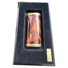 Vintage “YSL” Yves Saint Laurent Retro Cigarette Lighter, Circa 1980s Original C