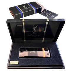 Vintage YSL Yves Saint Laurent Retro-Leuchte im Vintage-Stil, ca. 1980er Jahre Originalgehäuse