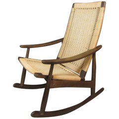 Vintage Yugoslavian Danish Style Rocker