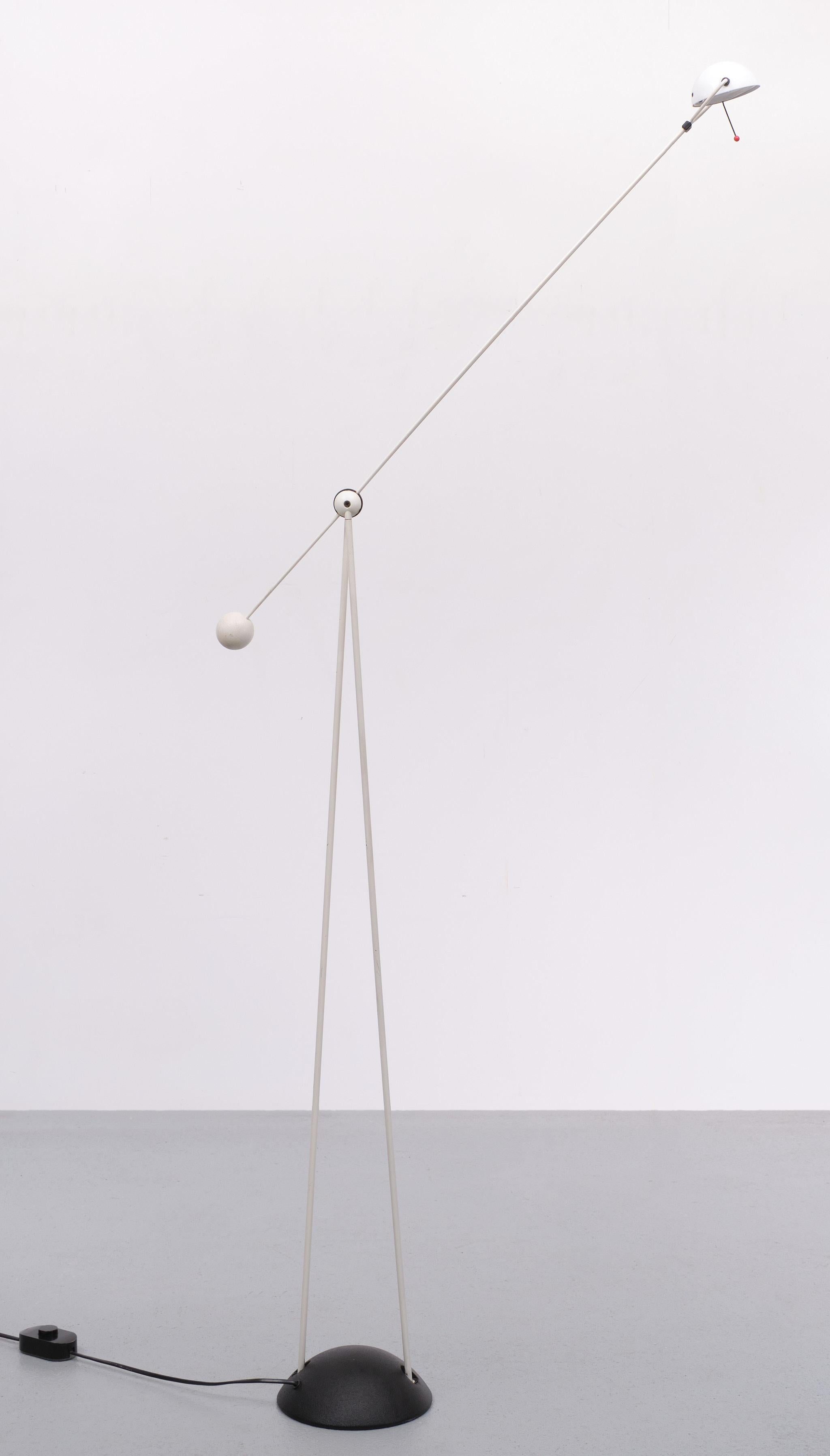 Fin du 20e siècle Vintage  Lampadaire Yuki de Paolo Francesco Piva pour Stefano Cevoli, 1980 en vente