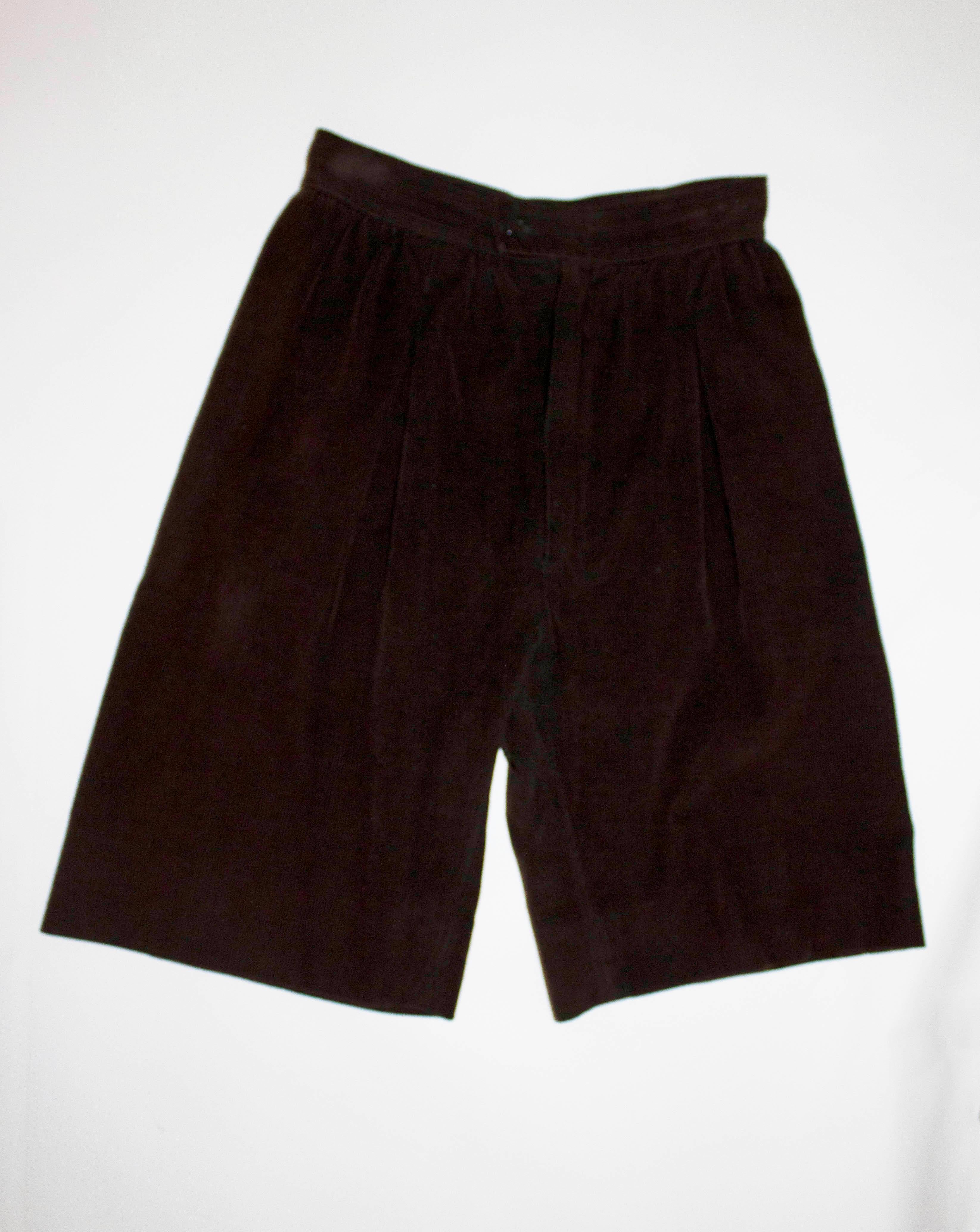 vintage corduroy shorts