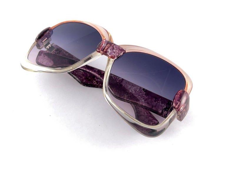 Vintage Yves Saint Laurent 541 Multicolor Gradient Purple  display picture 1